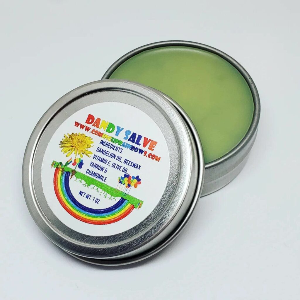 dandy salve from coming up rainbows