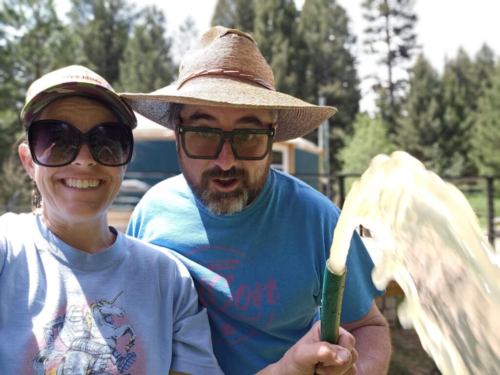 Happy People and Well Water