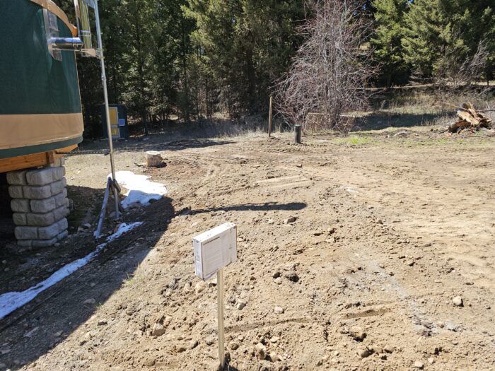 well cap and frost free hydrant