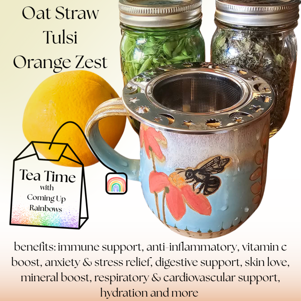 Oat Straw, Tulsi and Orange Tea