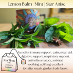 Lemon Balm Mint Anise